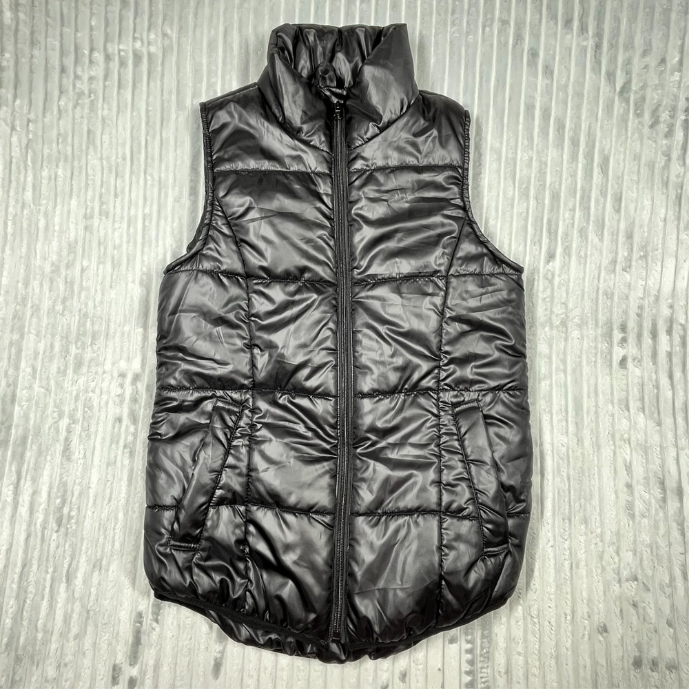New Directions Puffer Vest Full Zip Front Pockets Women's M Outdoors‎ Gorpcore